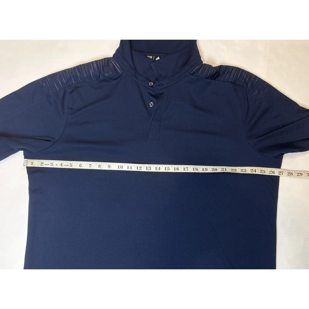 Adidas Short Sleeve Navy Blue Climalite‎ T-shirt Mens Size 2XL
